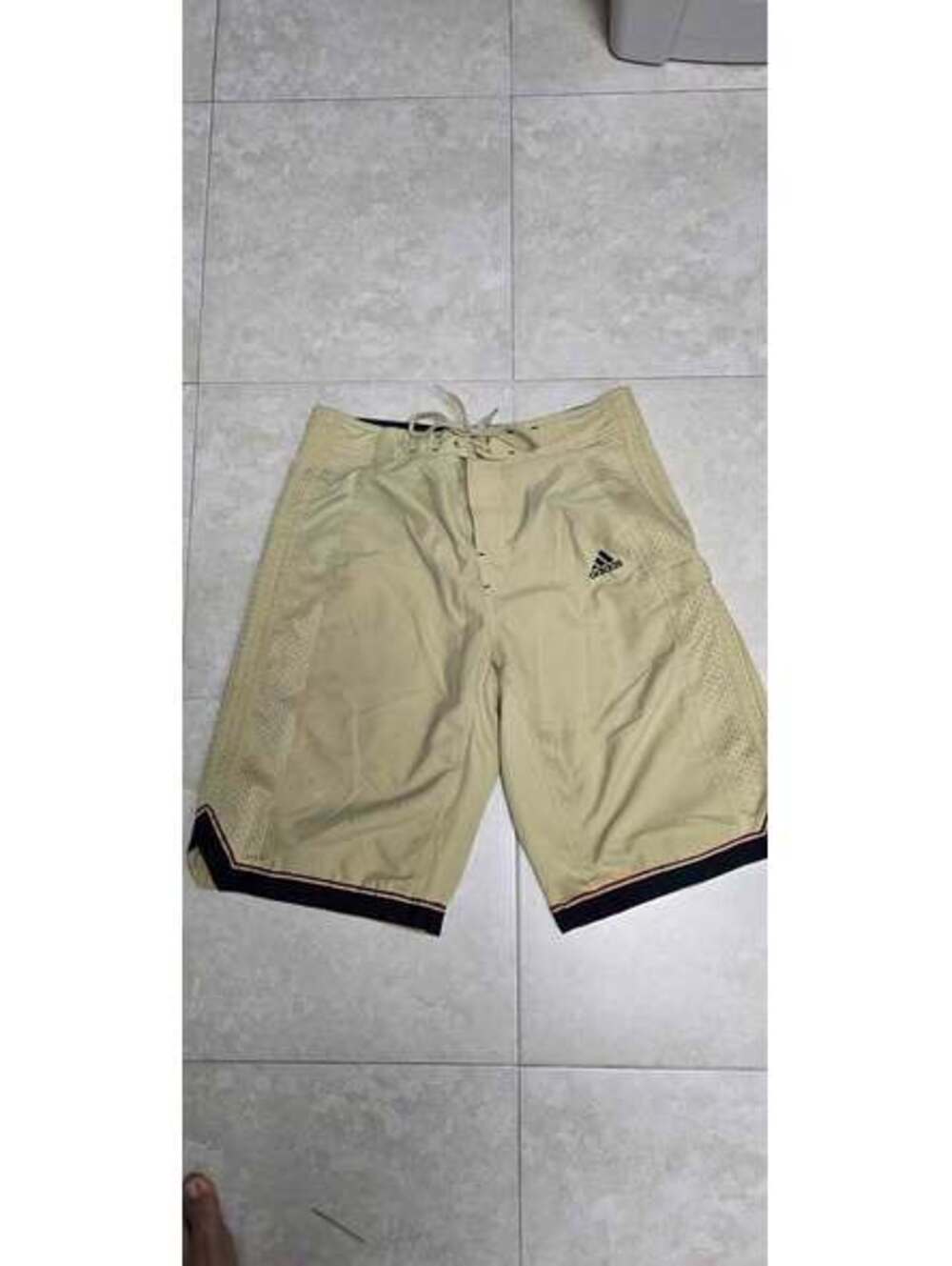 Vintage Adidas Lima 365 ClimaCool Shorts Men's M Y2K Tan TS
